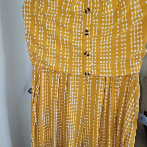 J for Justify Yellow and White Jumpsuit - Picture 3 of 3